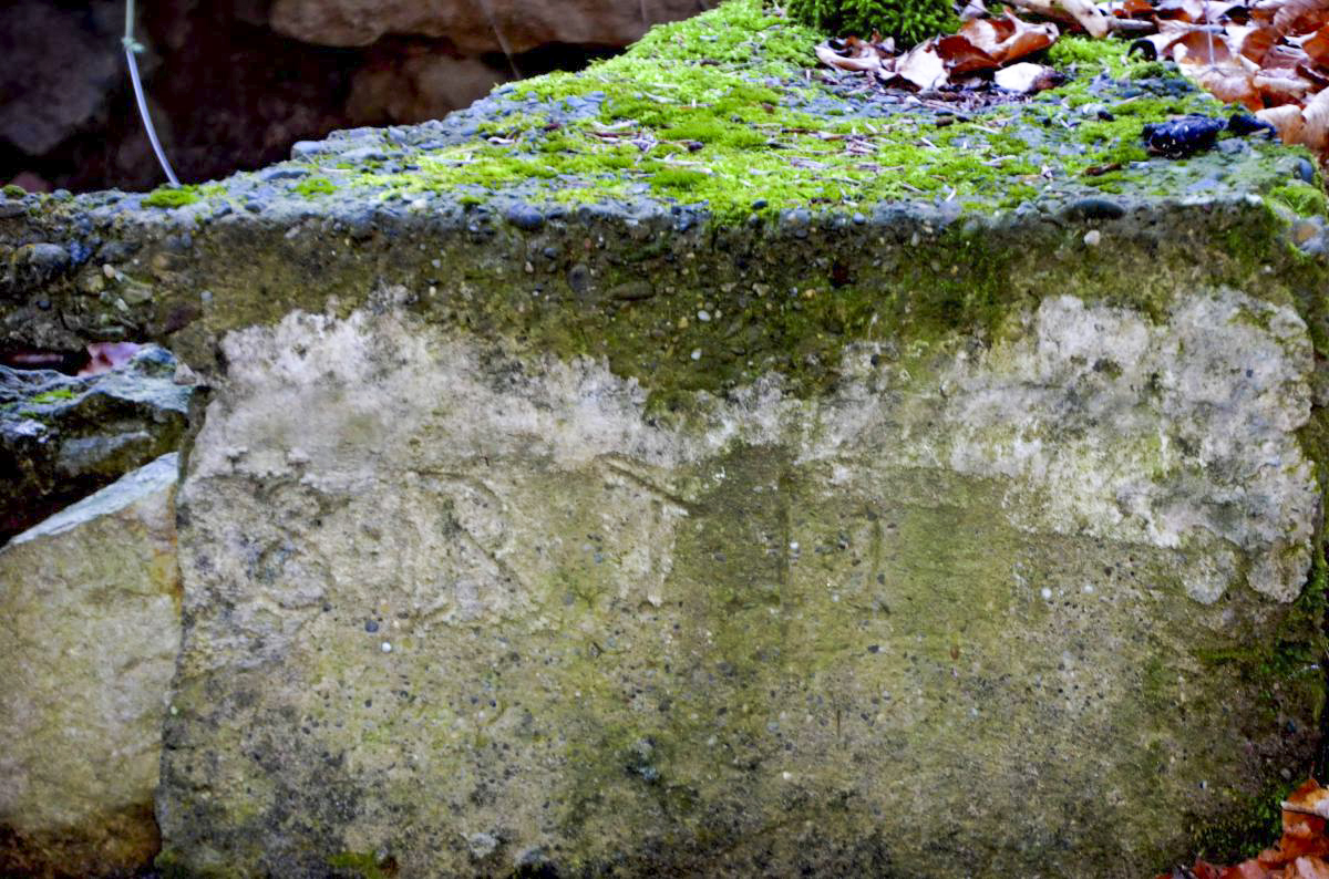 Ligne Maginot - 8° RTM - FONTAINE - (Divers) - Inscription 8 RTM - D. Froehly