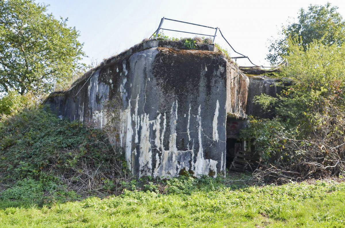 Ligne Maginot - 116 - BROCHRITTY NORD - (Casemate d'infanterie - Double) - Vue du coté ouest - D. Froehly