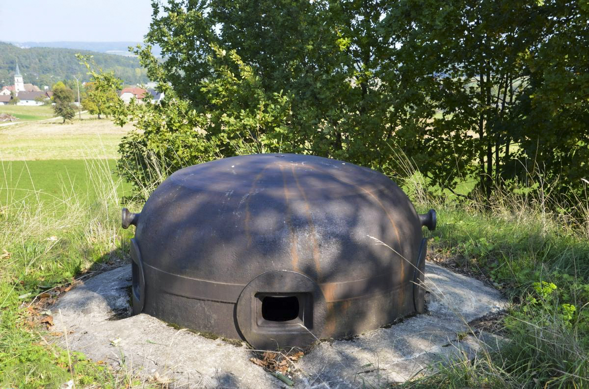 Ligne Maginot - 114 - RAEDERSDORF - (Casemate d'infanterie - Double) - Cloche GFM nord - D. Froehly