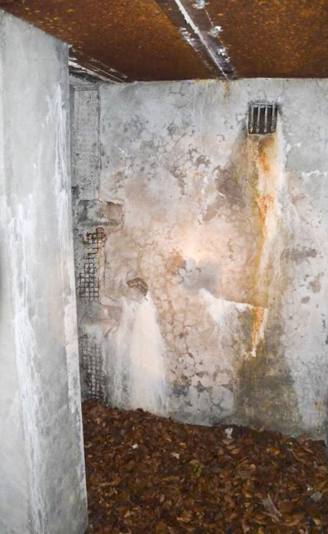 Ligne Maginot - C3 - (Blockhaus pour arme infanterie) - Couloir entre la grande sale et la chambre de tir mitrailleuse - D. Froehly