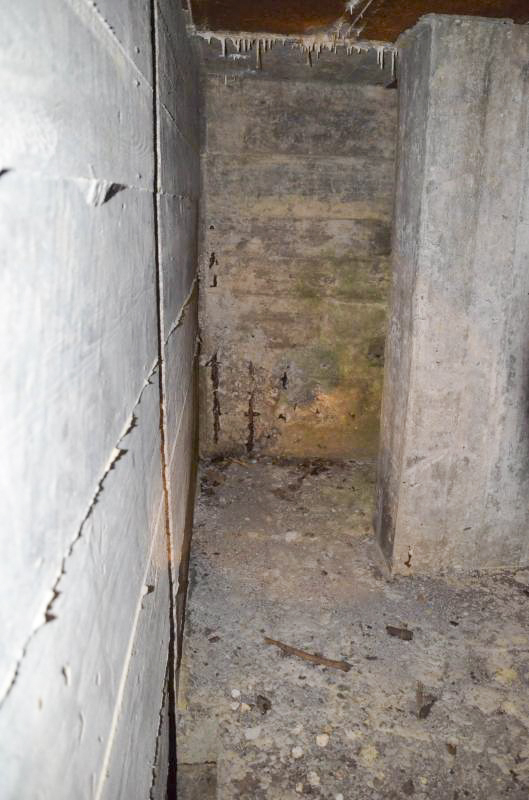 Ligne Maginot - COL DE NEUNEICH - (Abri) - Vue sur l'entrée droite depuis l'intérieur - D. Froehly