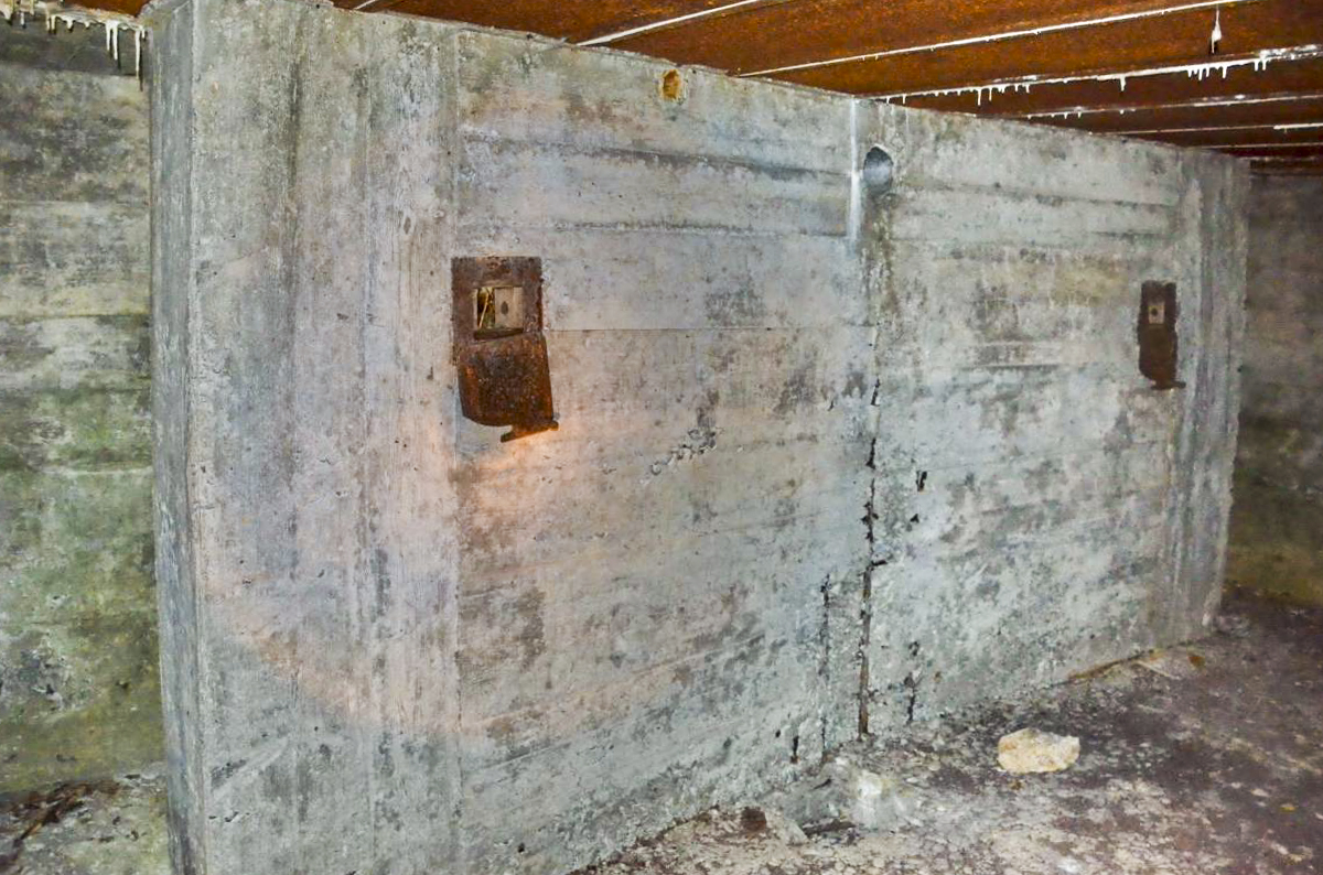 Ligne Maginot - COL DE NEUNEICH - (Abri) - Vue sur la salle - D. Froehly