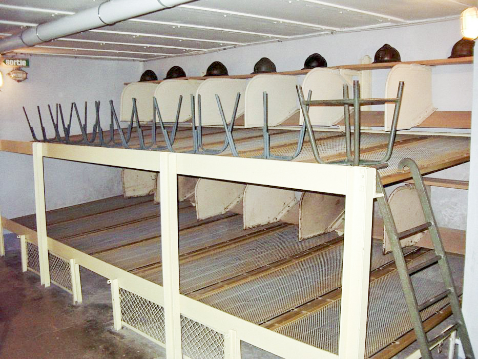 Ligne Maginot - 35/3 - MARCKOLSHEIM SUD - (Casemate d'infanterie - Double) - Chambrée pour l'équipage de la casemate - Florival fr