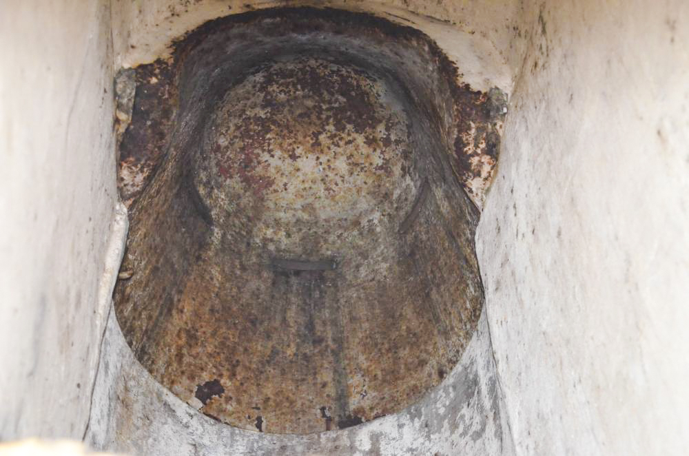 Ligne Maginot - HUTTINGUE (Ouvrage d'infanterie) - Intérieure de la coupole Séré de Rivières. - D. Froehly