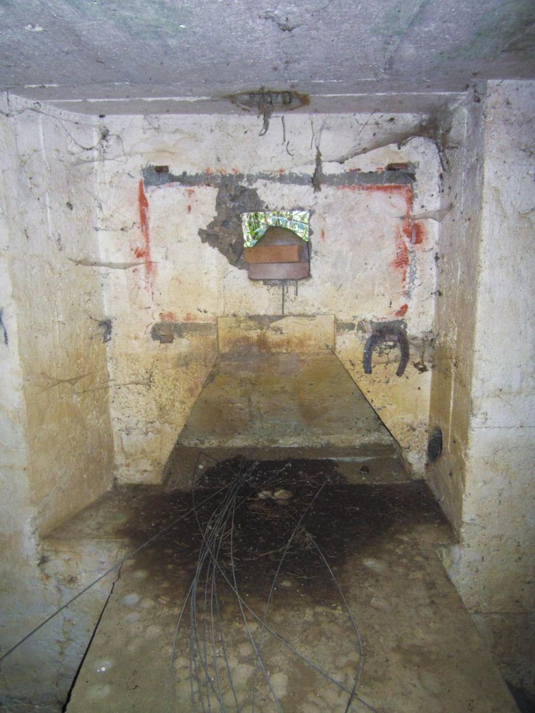 Ligne Maginot - 36 - ROUTE DE BLAGNY - (Blockhaus pour arme infanterie) - Chambre de tir
Mitrailleuse de gauche - Gregory Fuchs
