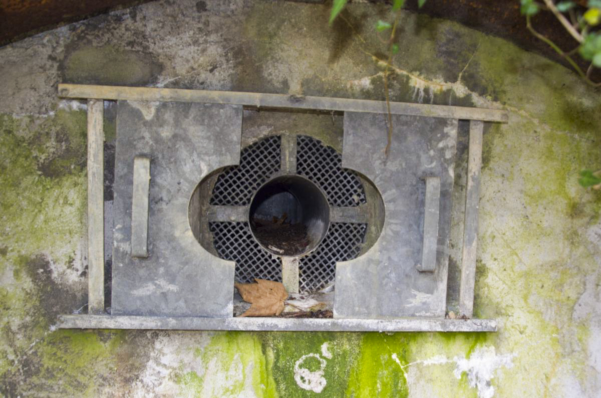 Ligne Maginot - NEUNEICH 2 - (Abri) - Fermeture de la cheminée. - D. Froehly