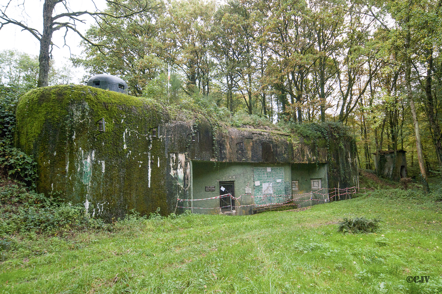 Ligne Maginot - LE CHESNOIS - CHENOIS - (Ouvrage d'artillerie) - L'entrée - Lia VERMEULEN