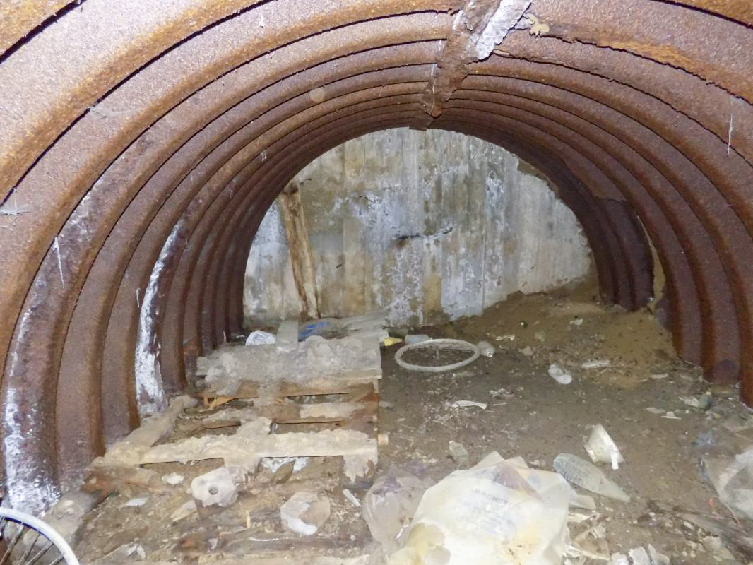Ligne Maginot - EUILLY (2°BON 136°RIF) - (PC de Quartier) - Pris de l'entrée - R Tucker