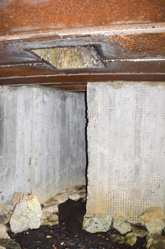 Ligne Maginot - STEINER FERME - (Blockhaus pour arme infanterie) - Autre petit pièce et couloir, avec cheminé d'évacuation - D. Froehly