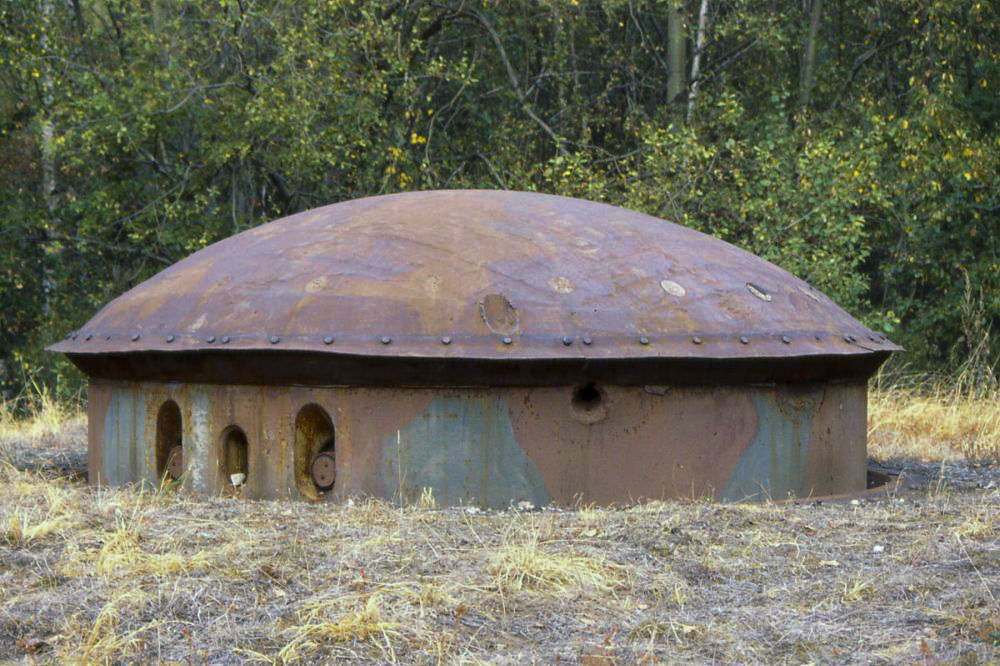 Ligne Maginot - SCHIESSECK - (Ouvrage d'artillerie) - Bloc 7
Tourelle de 75 - KIMMEL Jean-François