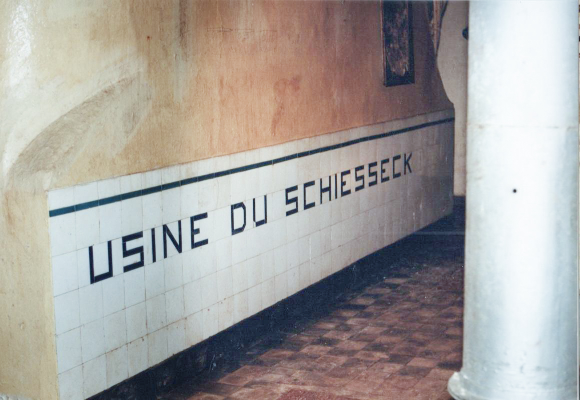 Ligne Maginot - SCHIESSECK - (Ouvrage d'artillerie) - Usine du Schiesseck - CHARLOT Jean Marie