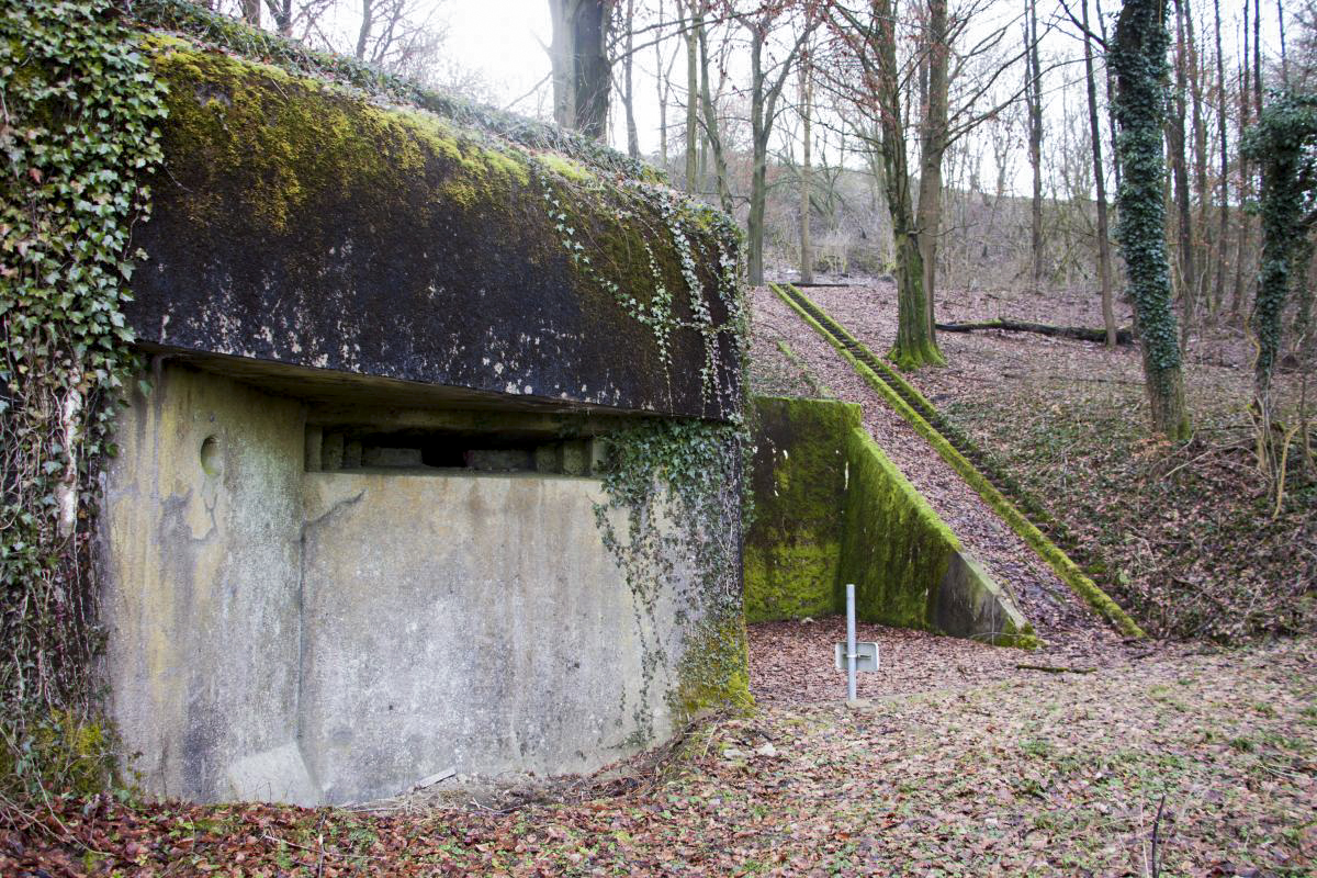 Ligne Maginot - ACA2 - STOCKEN - (Casemate d'artillerie) - Créneau de l'observatoire - Fré Do
