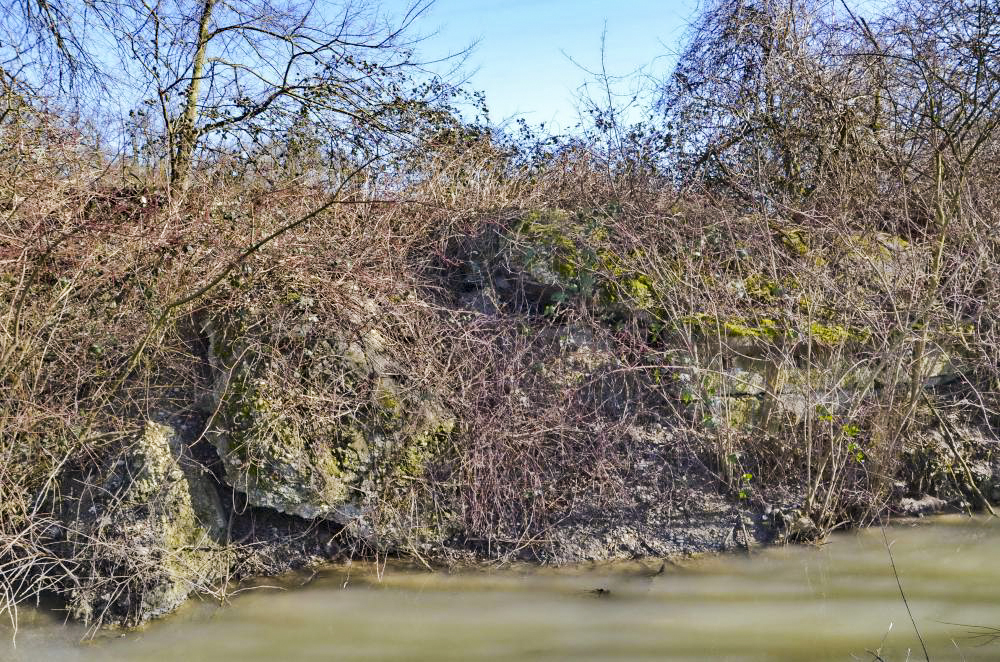 Ligne Maginot - CHALAMPE OUEST 2 - (Abri) - Vue d'ensemble depuis le ruisseau - D. Froehly