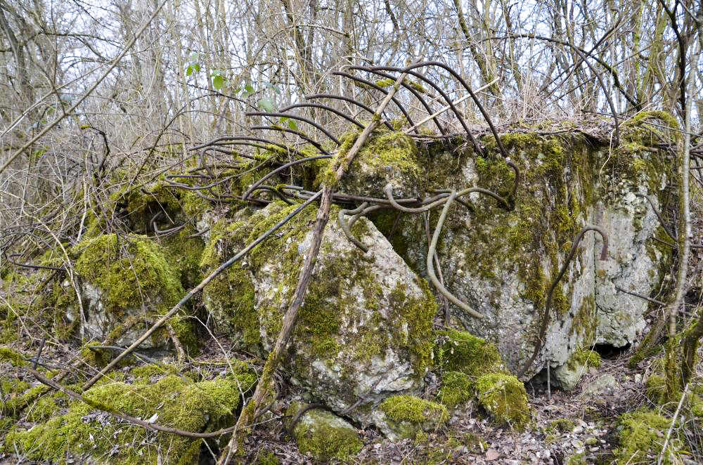 Ligne Maginot - G39 - RUMERSHEIM LE HAUT BERGE 3 - (Blockhaus pour arme infanterie) - Retranchement arrière pour les hommes de troupes - D. Froehly