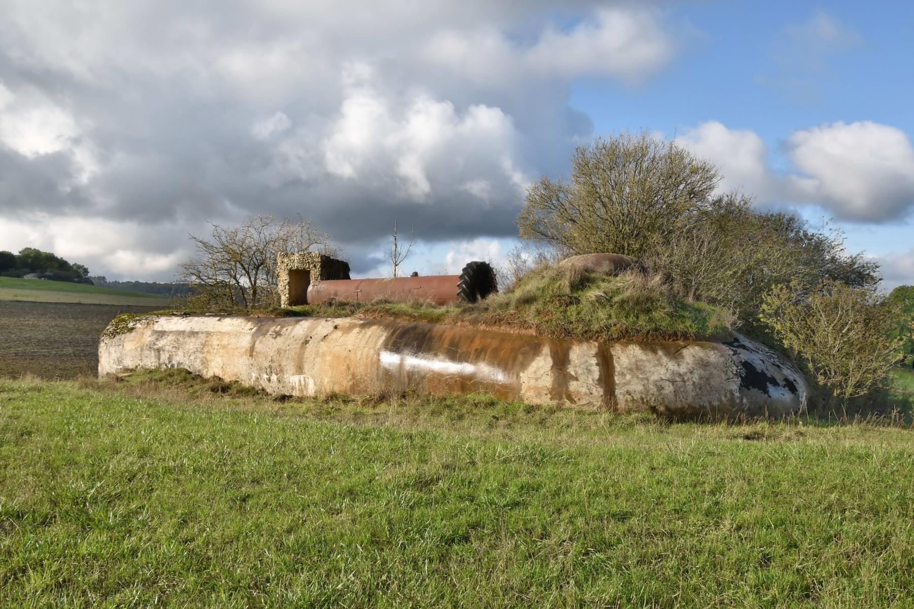 Ligne Maginot - LE CHESNOIS - CHENOIS - (Ouvrage d'artillerie) - Bloc 3 - D.Froehly