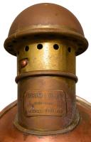 Ligne Maginot - Ouvrard et Villars - Lampe à bougie Ouvrard et Villars.
Plaque constructeur