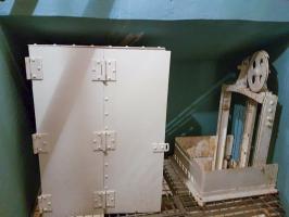 Ligne Maginot - BAMBESCH - A35 - (Ouvrage d'infanterie) - Bloc 1
Monte-charge à munitions à l'étage supérieur