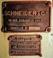 Ligne Maginot - BAMBESCH - A35 - (Ouvrage d'infanterie) - Bloc 1
Plaque constructeur de la tourelle