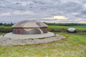Ligne Maginot - ROHRBACH - FORT CASSO - (Ouvrage d'infanterie) - Bloc 1
Tourelle pour deux AM et cloche sud