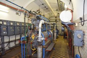 Ligne Maginot - ROHRBACH - FORT CASSO - (Ouvrage d'infanterie) - L'usine électrique
Groupes électrogènes à moteur SMIM type 4SR19