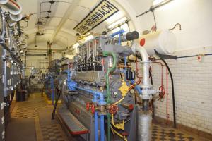 Ligne Maginot - ROHRBACH - FORT CASSO - (Ouvrage d'infanterie) - L'usine électrique
Groupes électrogènes à moteur SMIM type 4SR19