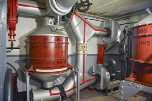 Ligne Maginot - ROHRBACH - FORT CASSO - (Ouvrage d'infanterie) - Bloc 2
Le système de ventilation et de filtration de l'air du bloc