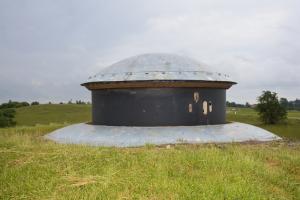 Ligne Maginot - ROHRBACH - FORT CASSO - (Ouvrage d'infanterie) - Bloc 3
La tourelle de mitrailleuses