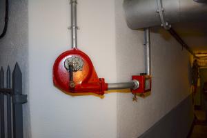 Ligne Maginot - ROHRBACH - FORT CASSO - (Ouvrage d'infanterie) - Bloc 3
Système de détection de gaz de combats.
Boite à papiers réactifs et ventilateur de brassage