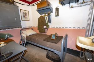 Ligne Maginot - ROHRBACH - FORT CASSO - (Ouvrage d'infanterie) - Bloc 1
Le chambre du chef de bloc