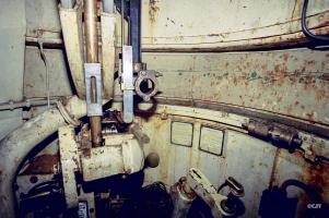 Ligne Maginot - ROHRBACH - FORT CASSO - (Ouvrage d'infanterie) - Bloc 3
La tourelle de mitrailleuses, avant restauration