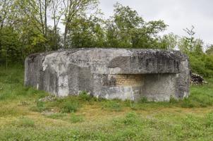 Ligne Maginot - B164 - VOGELSHEIM EST 1 - (Blockhaus pour arme infanterie) - Coté créneau de tir