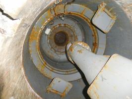 Ligne Maginot - LAVOIR - (Ouvrage d'artillerie) - Bloc 4
La cloche lance grenade, jamais équipée