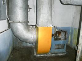 Ligne Maginot - LAVOIR - (Ouvrage d'artillerie) - Local de l'aérotherme
Ventilateur air vicié 
