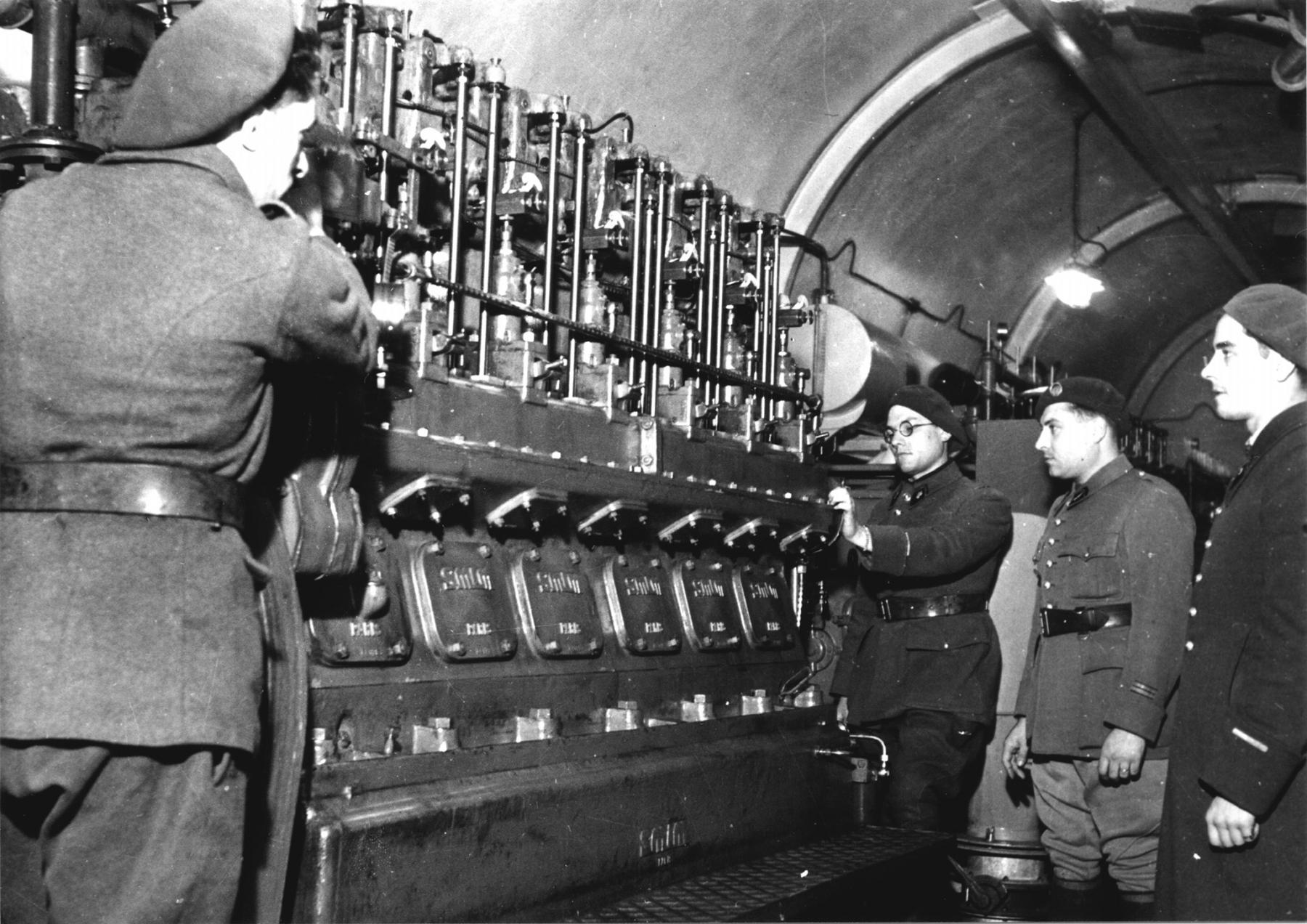 Ligne Maginot - VELOSNES - (Ouvrage d'artillerie) - L'usine électrique - Inconnu