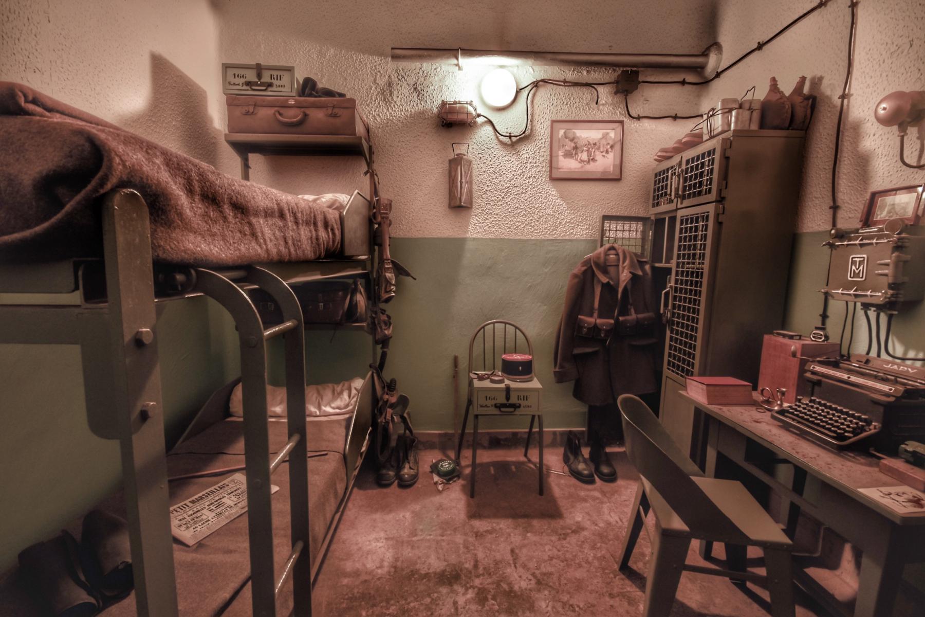Ligne Maginot - ROHRBACH - FORT CASSO - (Ouvrage d'infanterie) - Chambrée - Judith M.