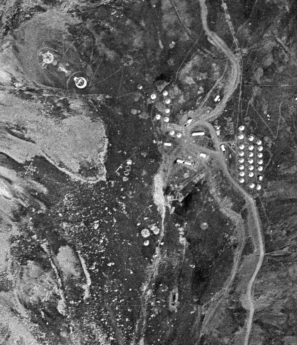 Ligne Maginot - COL DE BUFFERE - (Casernement) - Le casernement en 1939 - IGN - Géoportail 1939