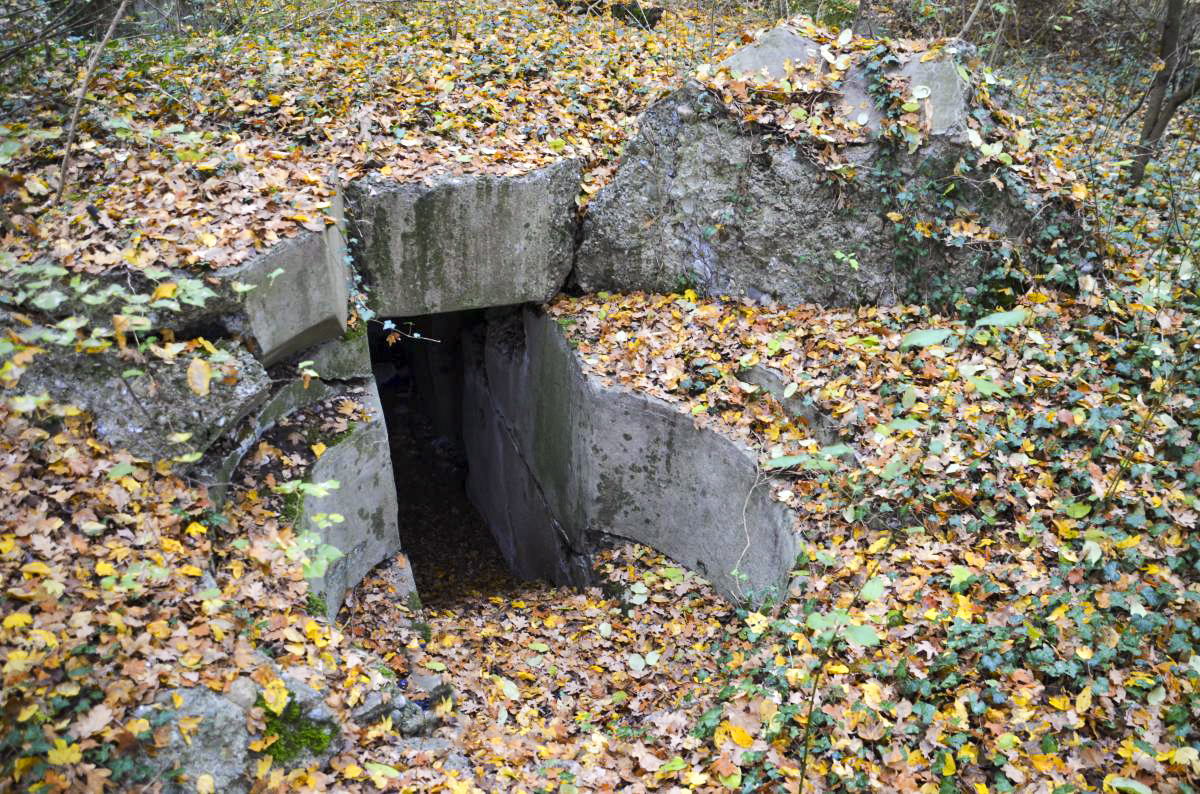 Ligne Maginot - OTTMARSHEIM SUD 2 - (Blockhaus pour arme infanterie) - Une des entrées - D. Froehly