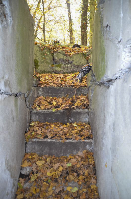 Ligne Maginot - OTTMARSHEIM SUD 2 - (Blockhaus pour arme infanterie) - Couloir vers la coupole - D. Froehly