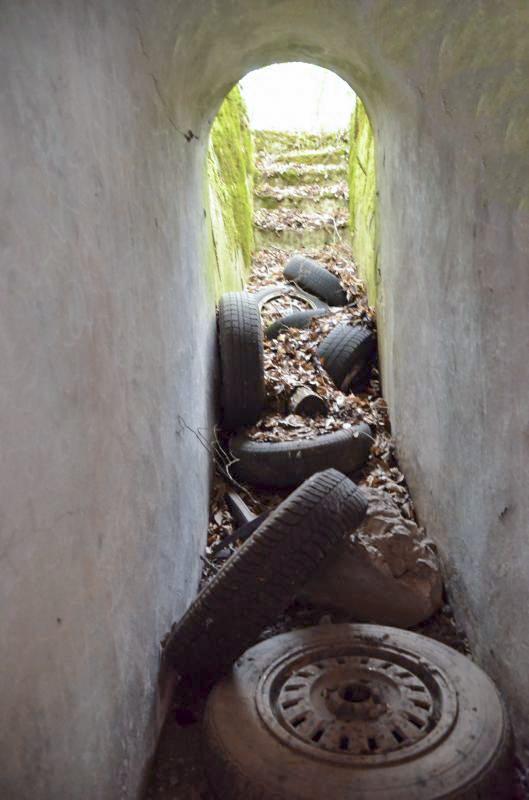 Ligne Maginot - OTTMARSHEIM SUD 3 - (Blockhaus pour arme infanterie) - Première entrée - D. Froehly