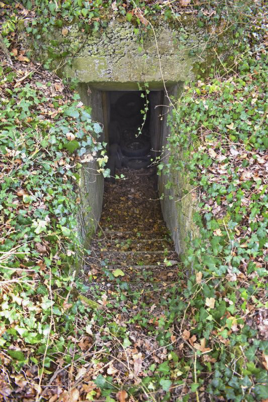 Ligne Maginot - STATION DE BANTZENHEIM 6 - (Abri) - Entrée Ouest - D.Froehly