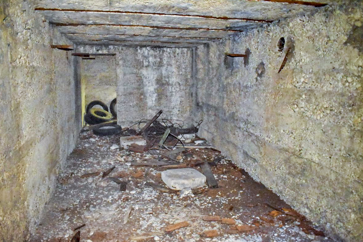 Ligne Maginot - STATION DE BANTZENHEIM 6 - (Abri) - Salle vue vers l'ouest - D.Froehly