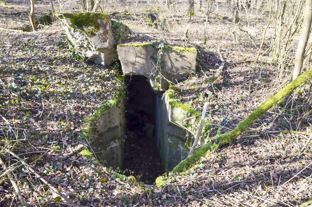 Ligne Maginot - STATION DE BANTZENHEIM 2 - (Cuve pour arme d'infanterie) - Encuvement - D. Froehly