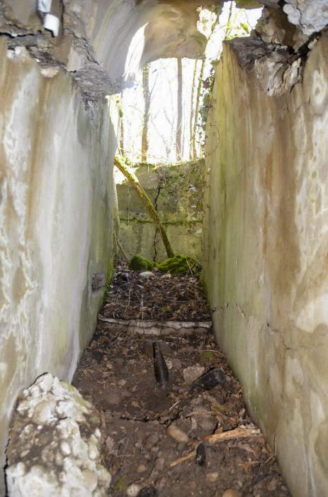 Ligne Maginot - STATION DE BANTZENHEIM 2 - (Cuve pour arme d'infanterie) - Couloir - D. Froehly