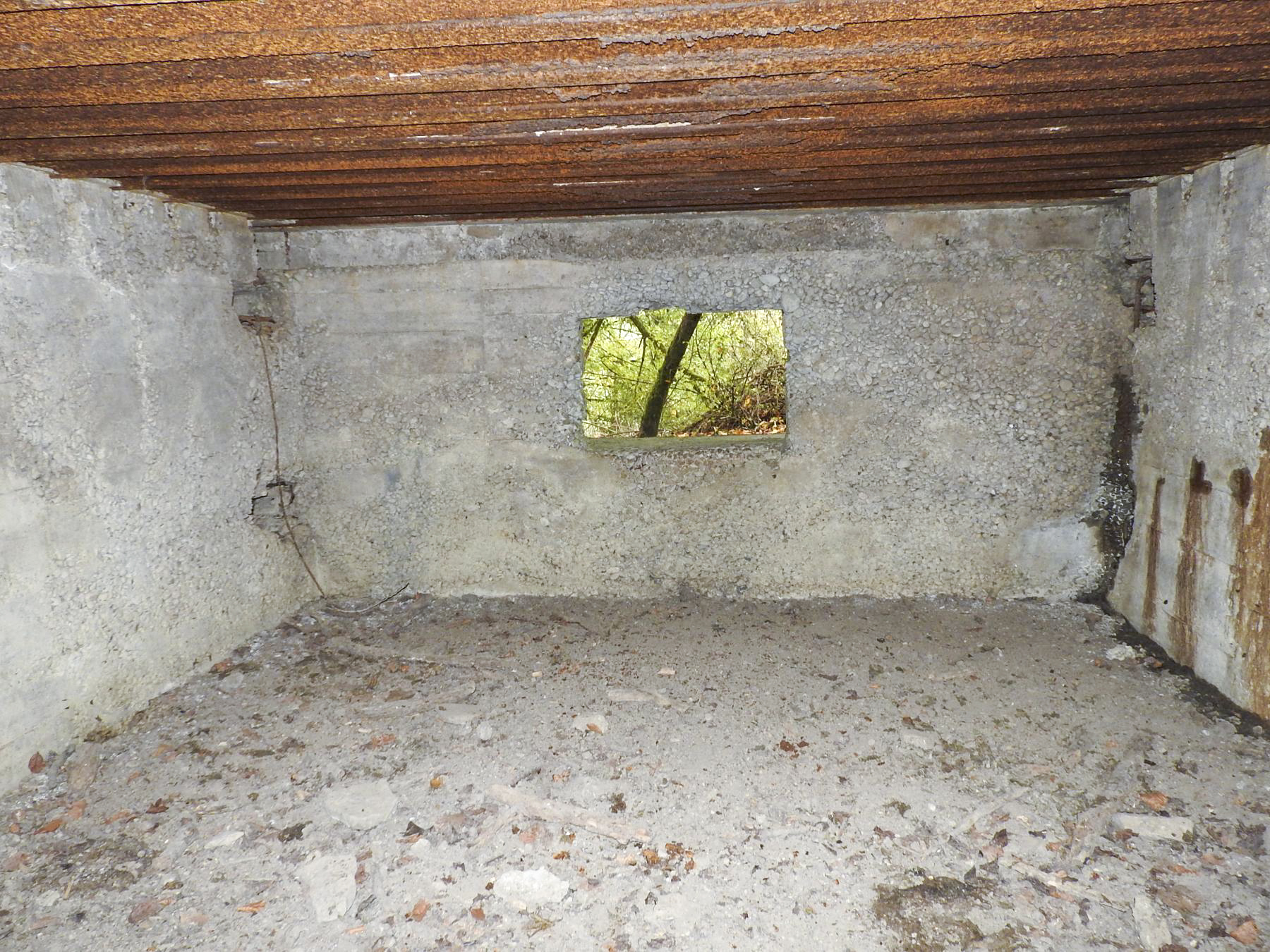 Ligne Maginot - WELSCHBRUCH SUD - (Blockhaus pour canon) - La chambre de tir pour le canon anti-char - STENGER Mathieu