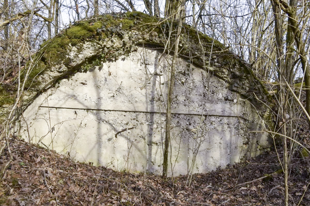 Ligne Maginot - ALTERGRUND 3 - (Abri) - Mur de l'abri en tôle 'métro' - D.Froehly