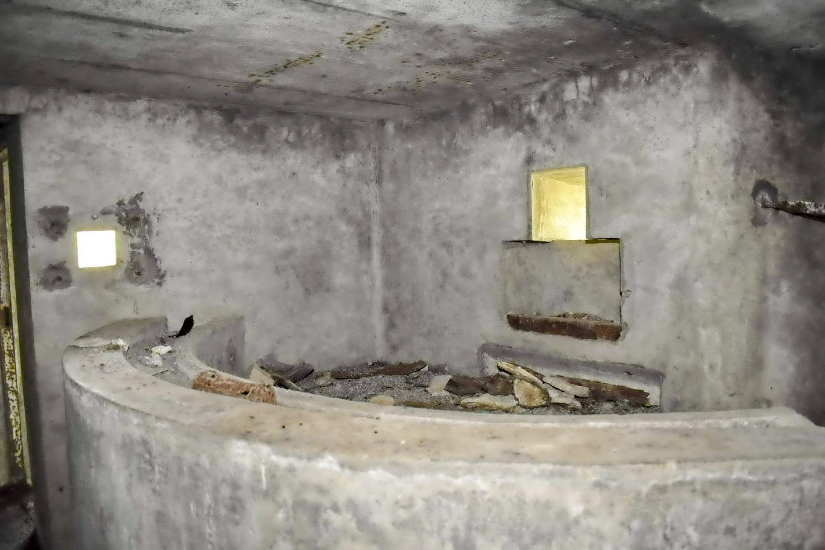 Ligne Maginot - PA DU CARREFOUR 243-2 - (Blockhaus pour arme infanterie) - Chambre de tir - D. Froehly