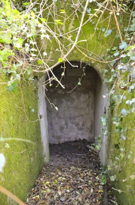 Ligne Maginot - PA DU CARREFOUR 252-2 - (Blockhaus pour arme infanterie) - A gauche acces sur le couloir. - D. Froehly