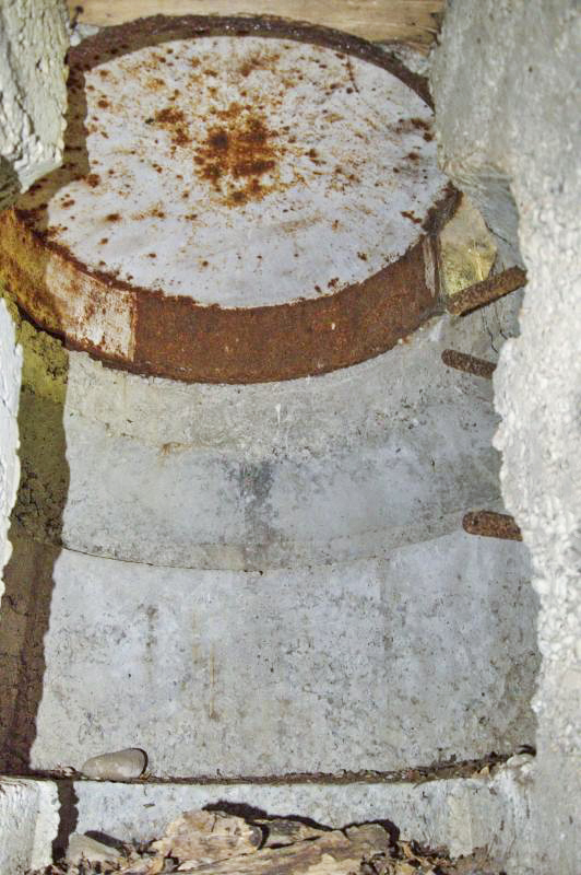 Ligne Maginot - PA KEMBS SUD 3 - (Blockhaus pour arme infanterie) - Intérieur de la coupole - D.Froehly
