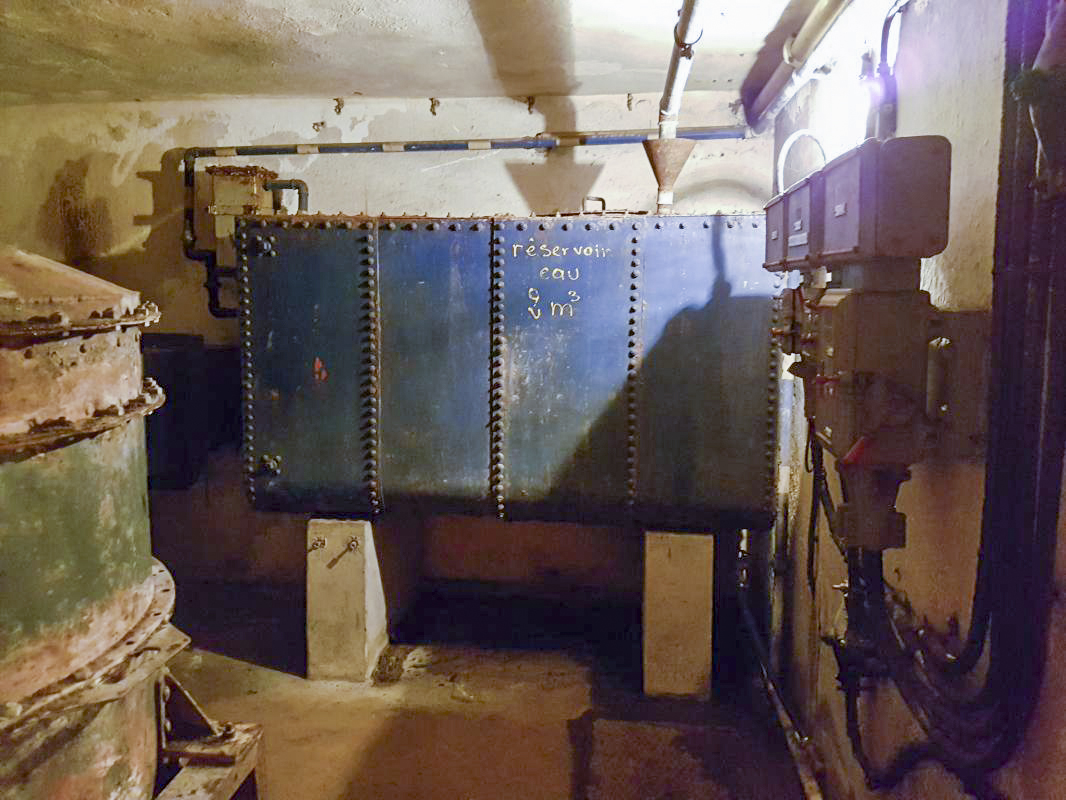 Ligne Maginot - BAMBESCH - A35 - (Ouvrage d'infanterie) - Bloc 3
Réservoir d'eau - ELLENA-CUNY