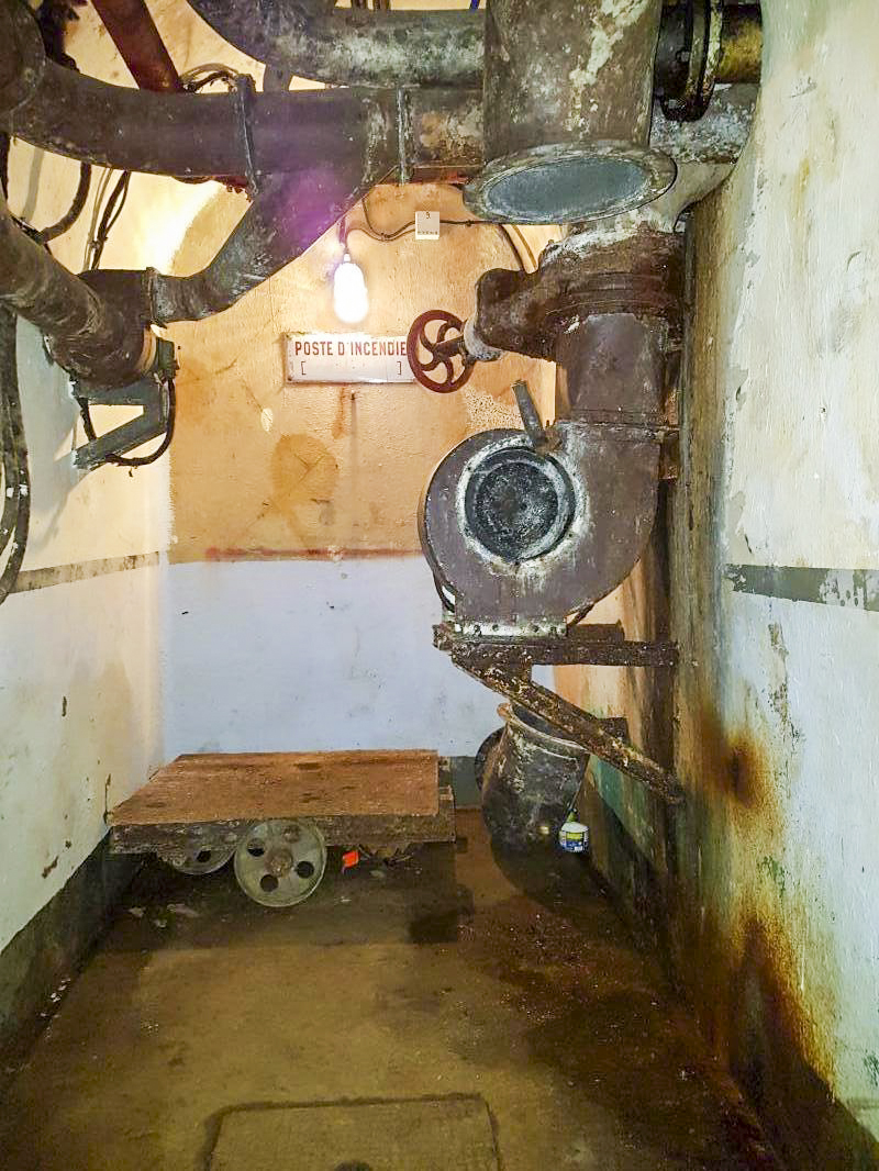 Ligne Maginot - BAMBESCH - A35 - (Ouvrage d'infanterie) - Bloc 3
Filtres et ventilation - ELLENA-CUNY